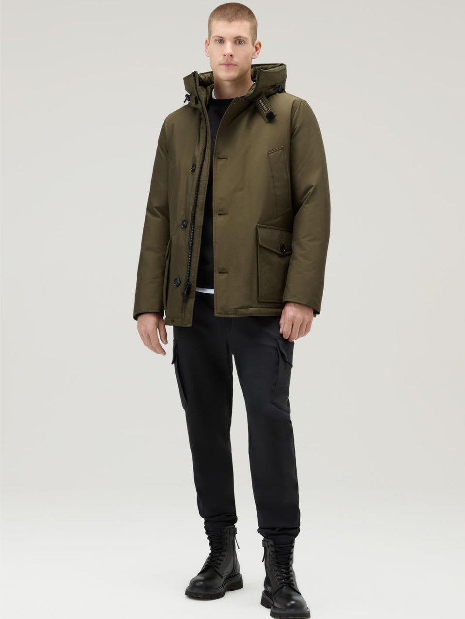 WOOLRICH Parka Arctic Anorak in Ramar Verde Latest fashion