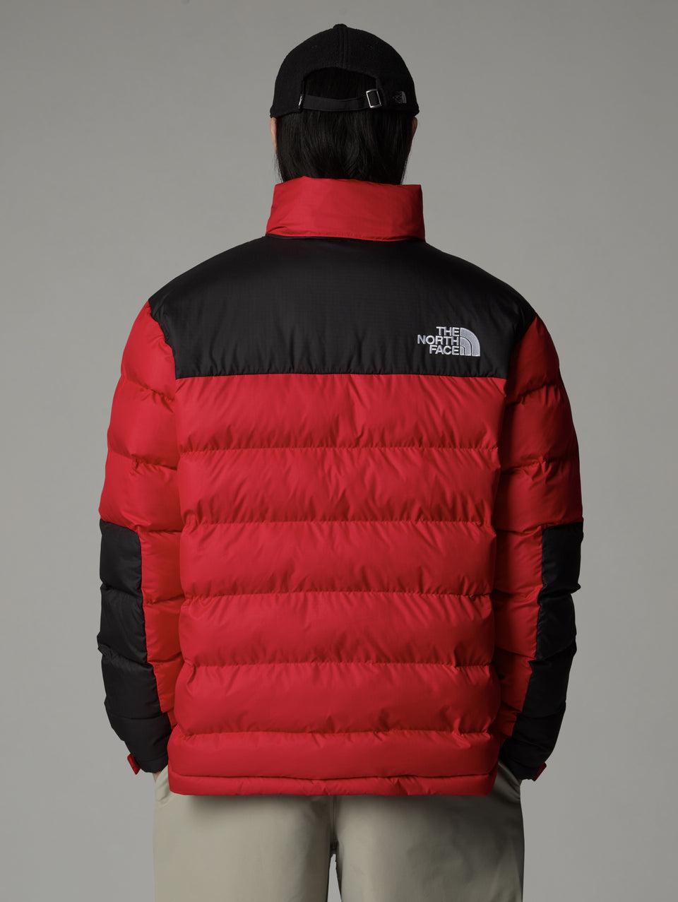 THE NORTH FACE Giaccone Color Block Imbottito Limbara Rosso Online Outlet