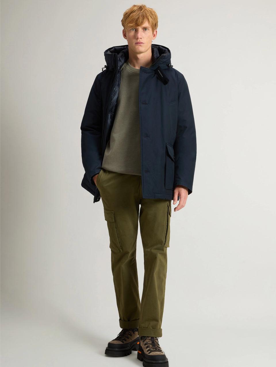 WOOLRICH Parka Arctic Anorak in Ramar Blu Offerta temporanea