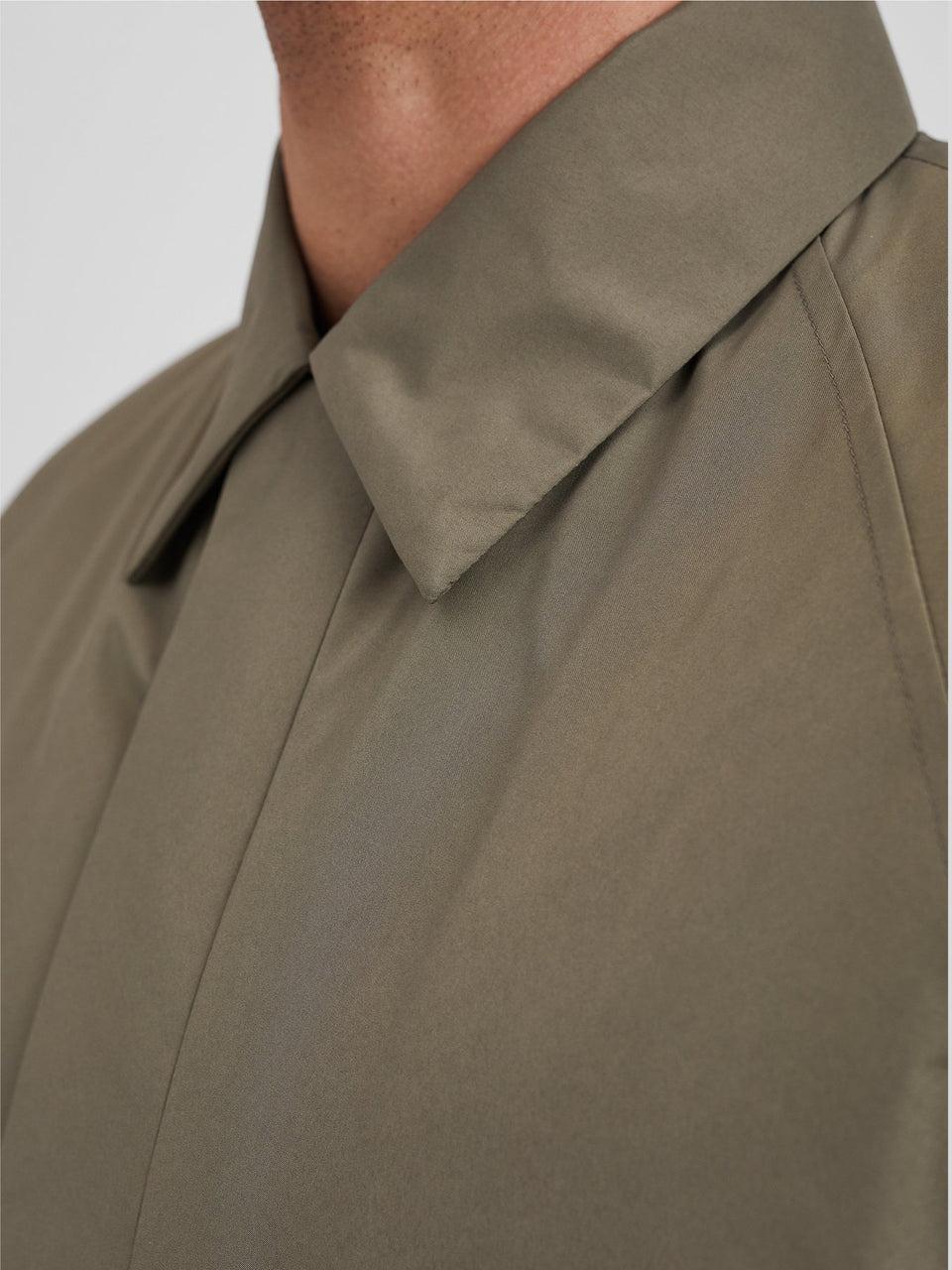 NORSE PROJECTS Cappotto Impermeabile in Membrana Verde Enormi risparmi