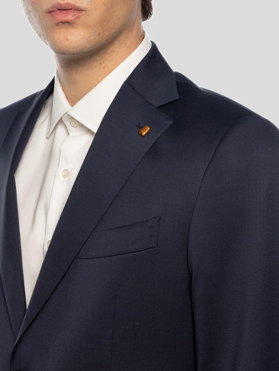 SARTORIA LATORRE Completo in Lana Blu Fino al 55% di sconto
