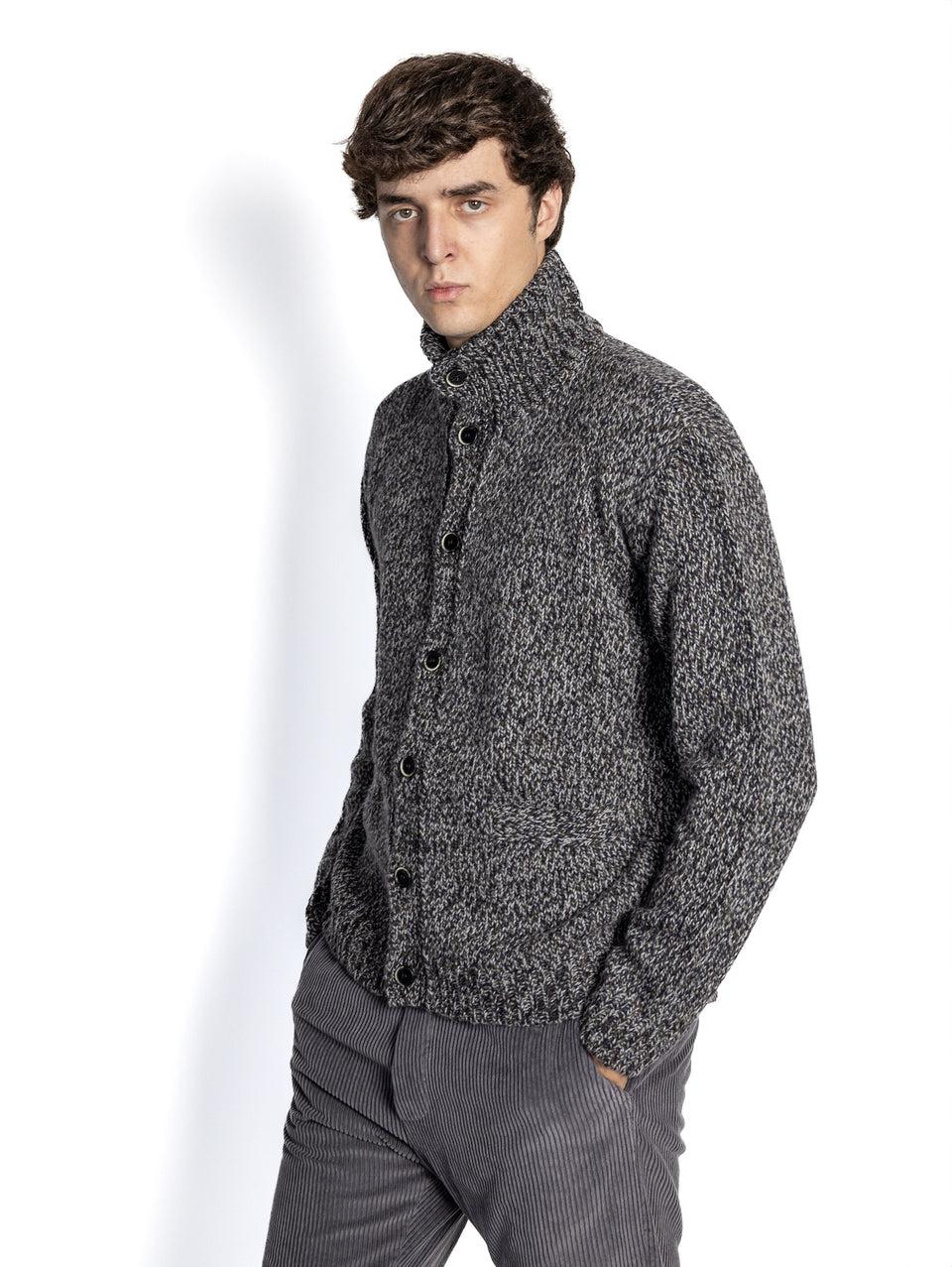 BARENA VENEZIA Cardigan a Trecce Malva Qualità