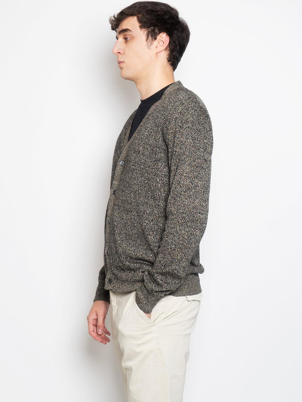 BARENA VENEZIA Cardigan Mélange Nero Fino Al -60%