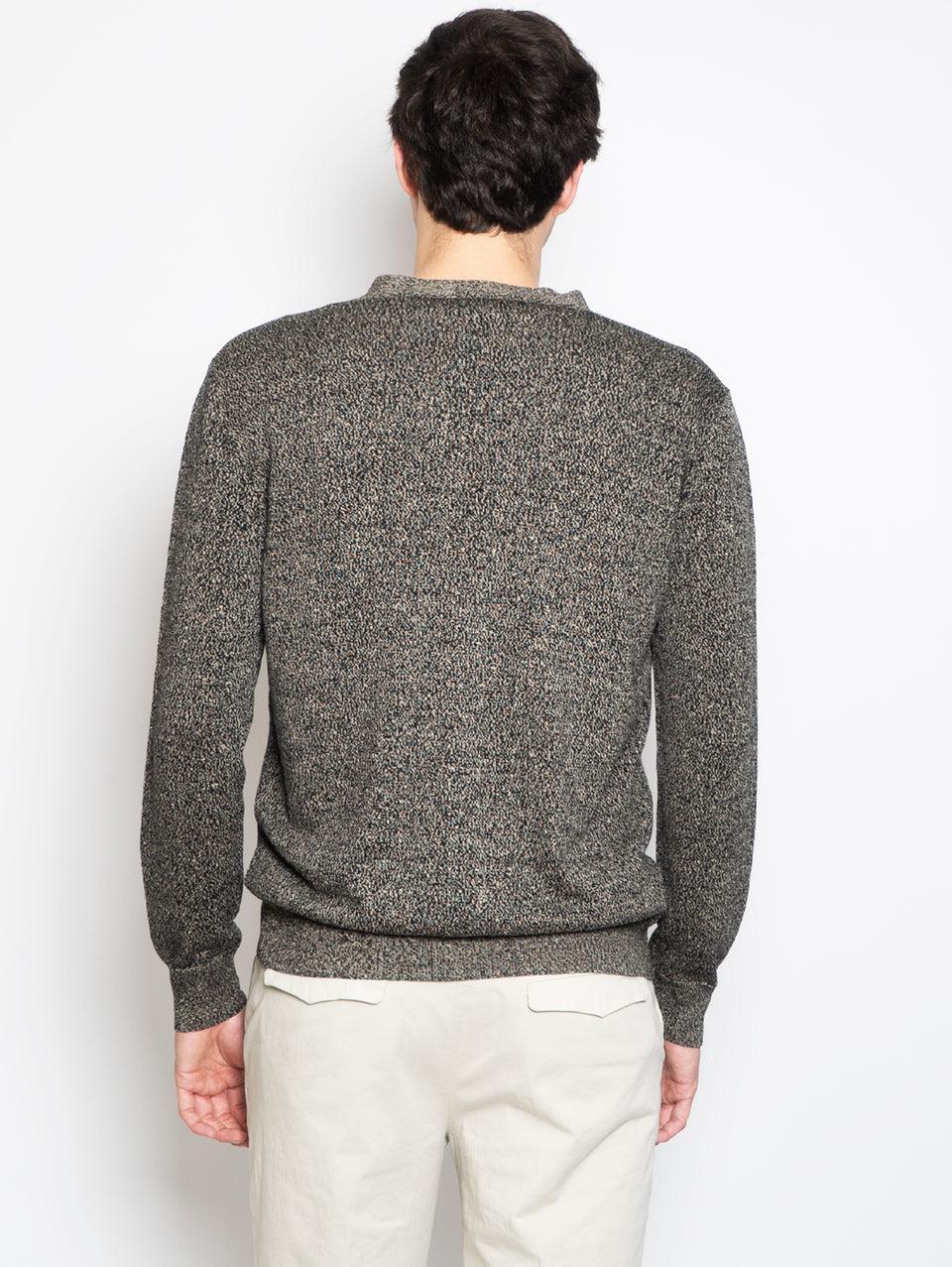BARENA VENEZIA Cardigan Mélange Nero Fino Al -60%