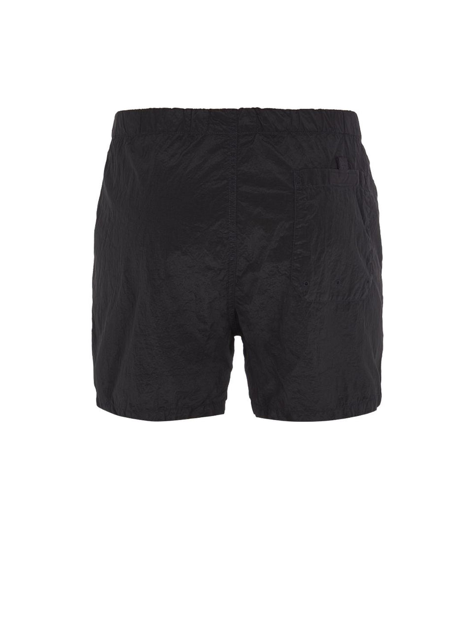 STONE ISLAND Costume da Bagno in Nylon Metal Tinto Nero In Vendita