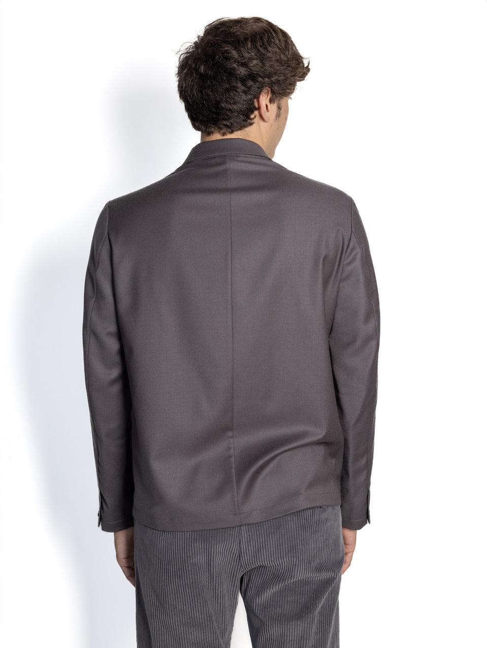 BARENA VENEZIA Overshirt in Flanella Malva Offerta esclusiva