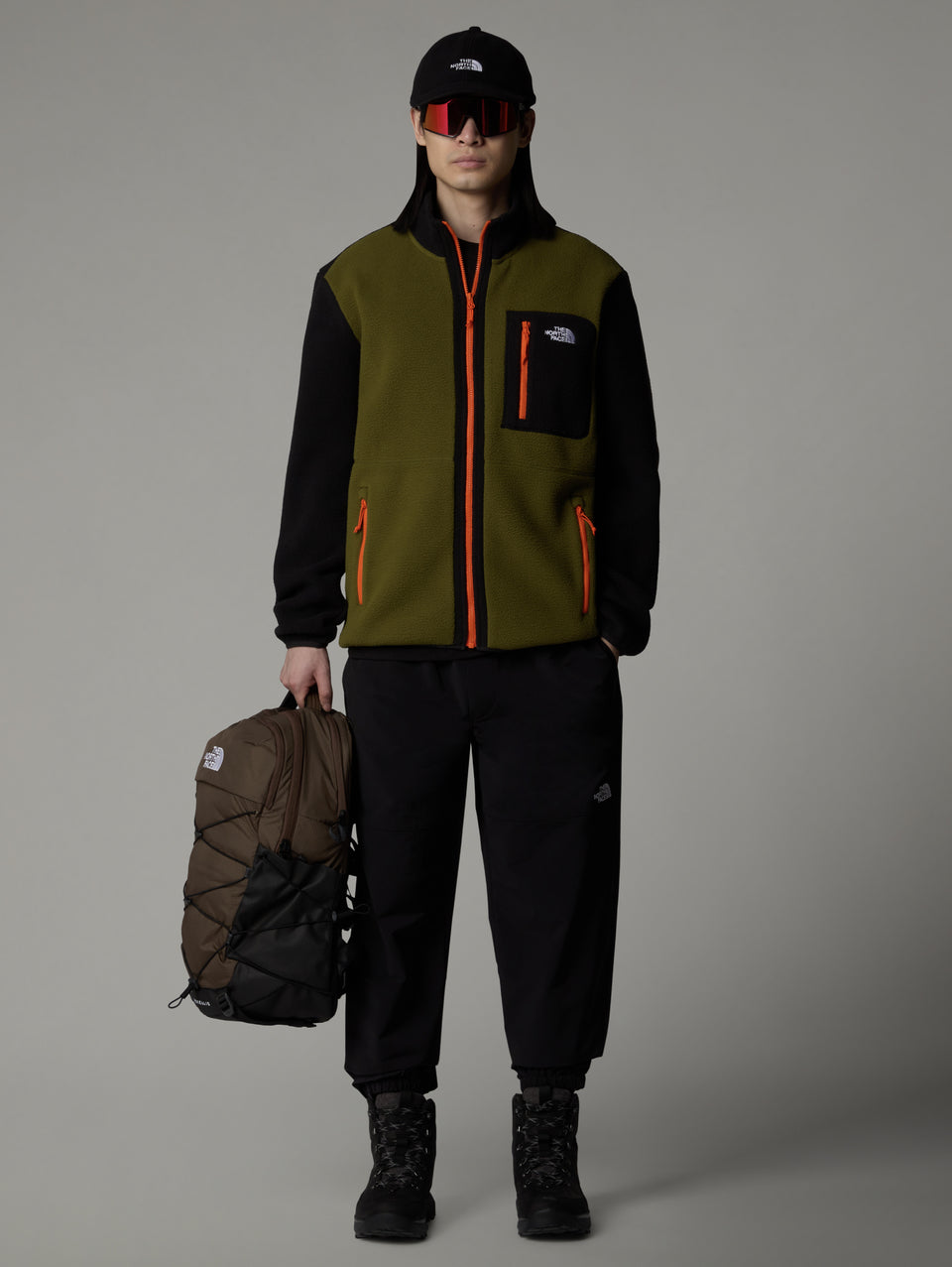 THE NORTH FACE Giacca in Pile Medio Yumiori Verde Offerta Giorno del Papà