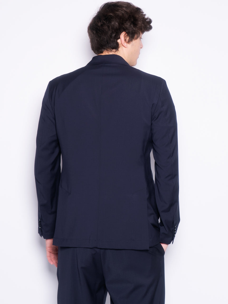 BARENA VENEZIA Giacca Doppio Petto Sfoderata Siroco Blu Navy Rilascio limitato