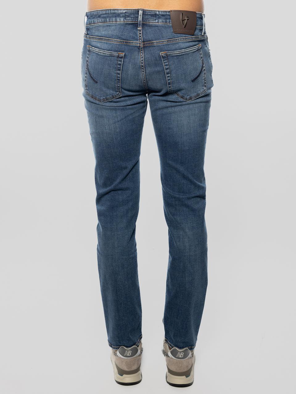 HAND PICKED Jeans Elasticizzato Ravello Blu Medio 50% di sconto per tempo limitato
