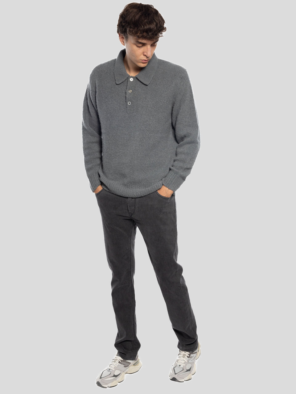 HAND PICKED Jeans Regular Elasticizzato Ravello Antracite Sconti questo mese