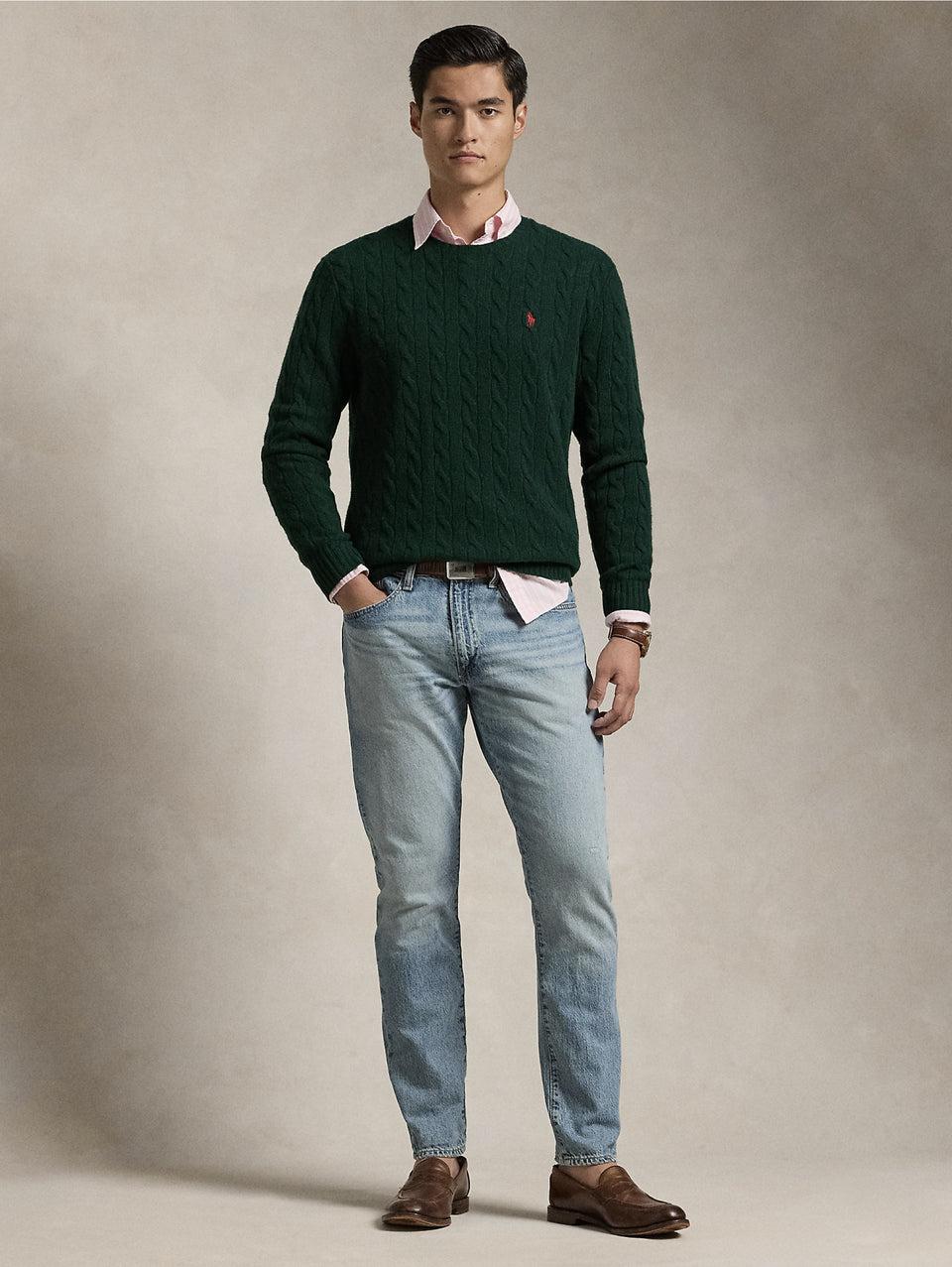 RALPH LAUREN Jeans Parkside con Effetto Invecchiato Blu Qualità