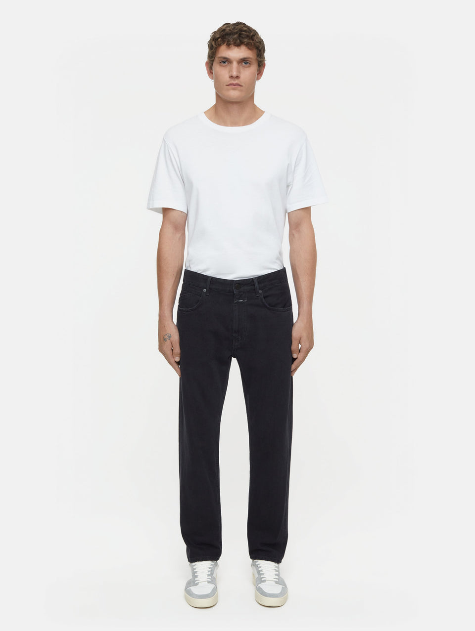 CLOSED Jeans Regular Gamba Dritta Cooper True Nero Qualità Garantita