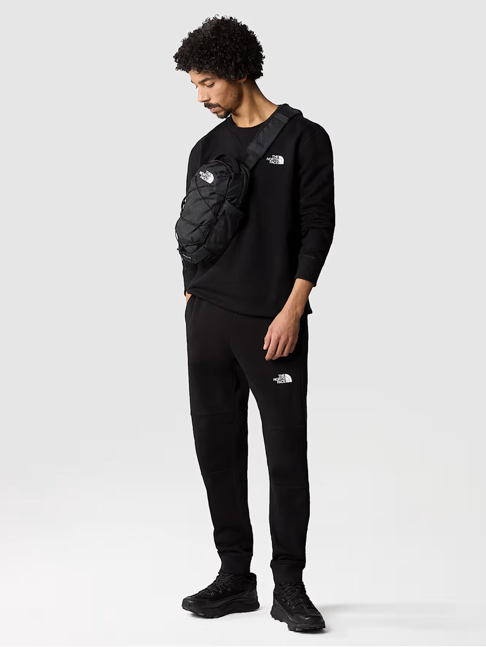 THE NORTH FACE Felpa Girocollo Simple Dome Nero Sconto di tempo limitato