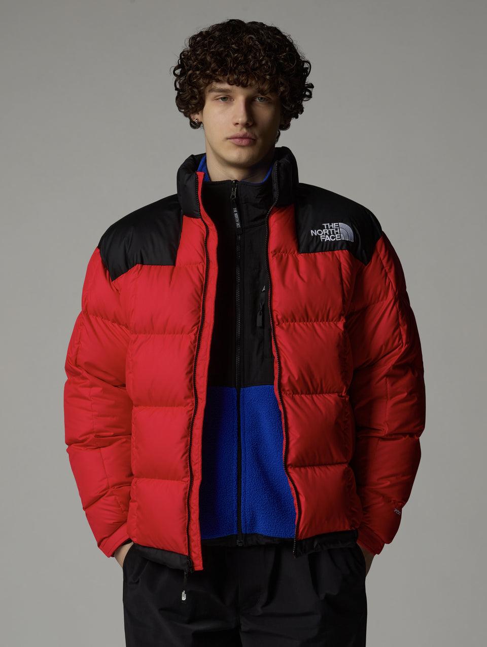 THE NORTH FACE Giaccone Corto Trapuntato in Piuma Lhotse Rosso Negozio online di fabbrica
