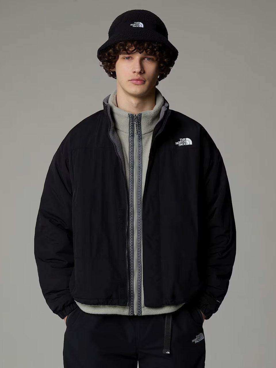 THE NORTH FACE Giacca da Uomo in Pile Reversibile Yumiori Grigio/Nero Flash Sale