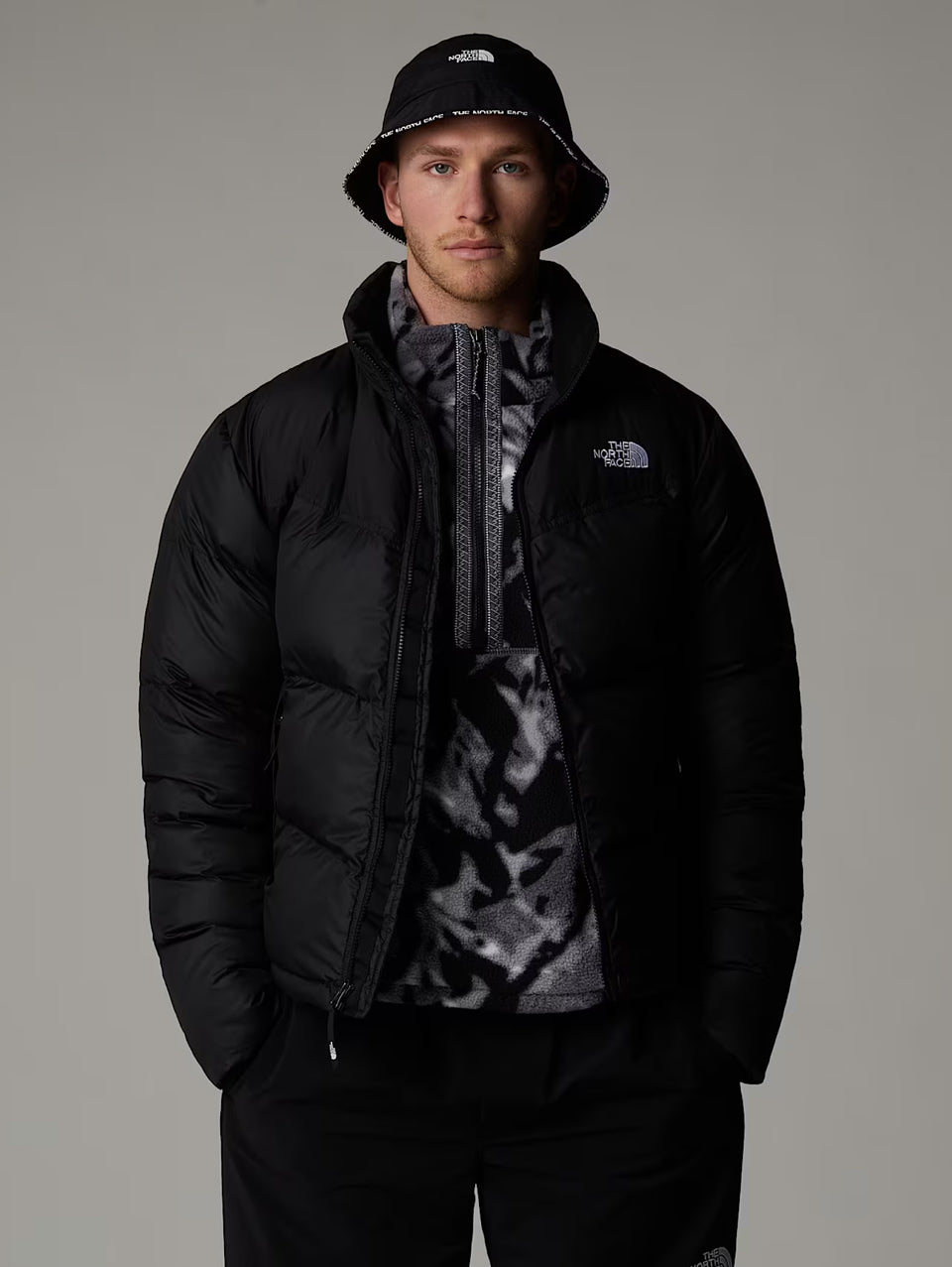 THE NORTH FACE Piumino Squadrato Saikuru da Uomo Nero Offerta esclusiva