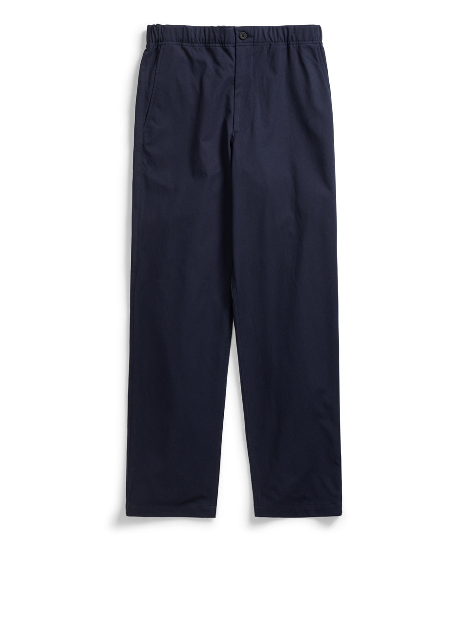 NORSE PROJECTS Pantaloni in Solotex con Elastico in Vita Blu Offerte stagionali