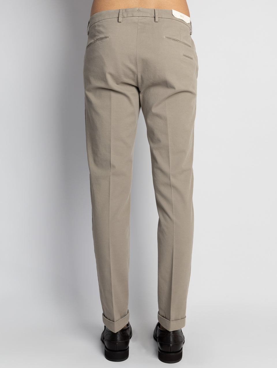 BRIGLIA 1949 Pantaloni Slim Fit in Armatura di Cotone Yuta Offerte speciali