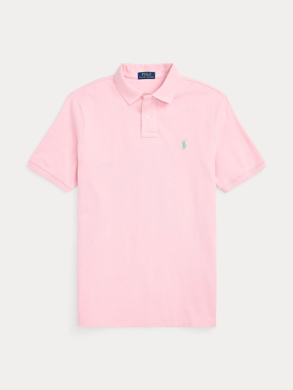 RALPH LAUREN Polo in Mesh Slim Fit Rosa ACQUISTA ORA