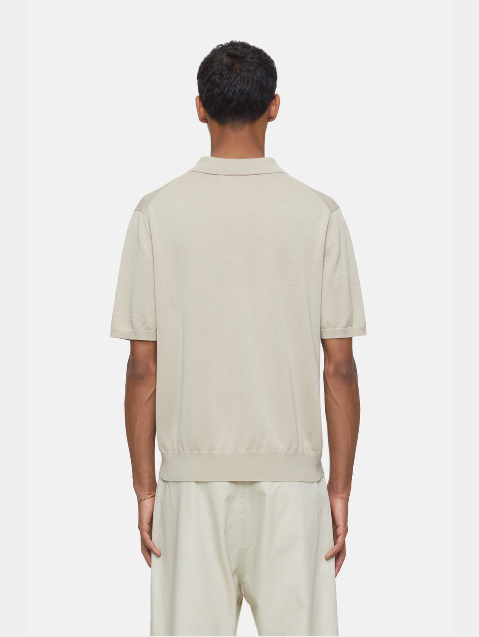 CLOSED Polo in Cotone Extrafine Sabbia Latest stili