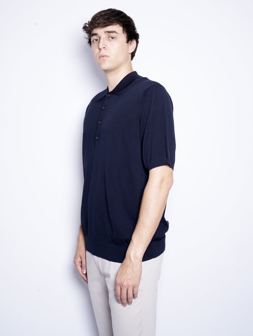 CLOSED Polo in Cotone Extrafine Blu Notte Ultimi due giorni