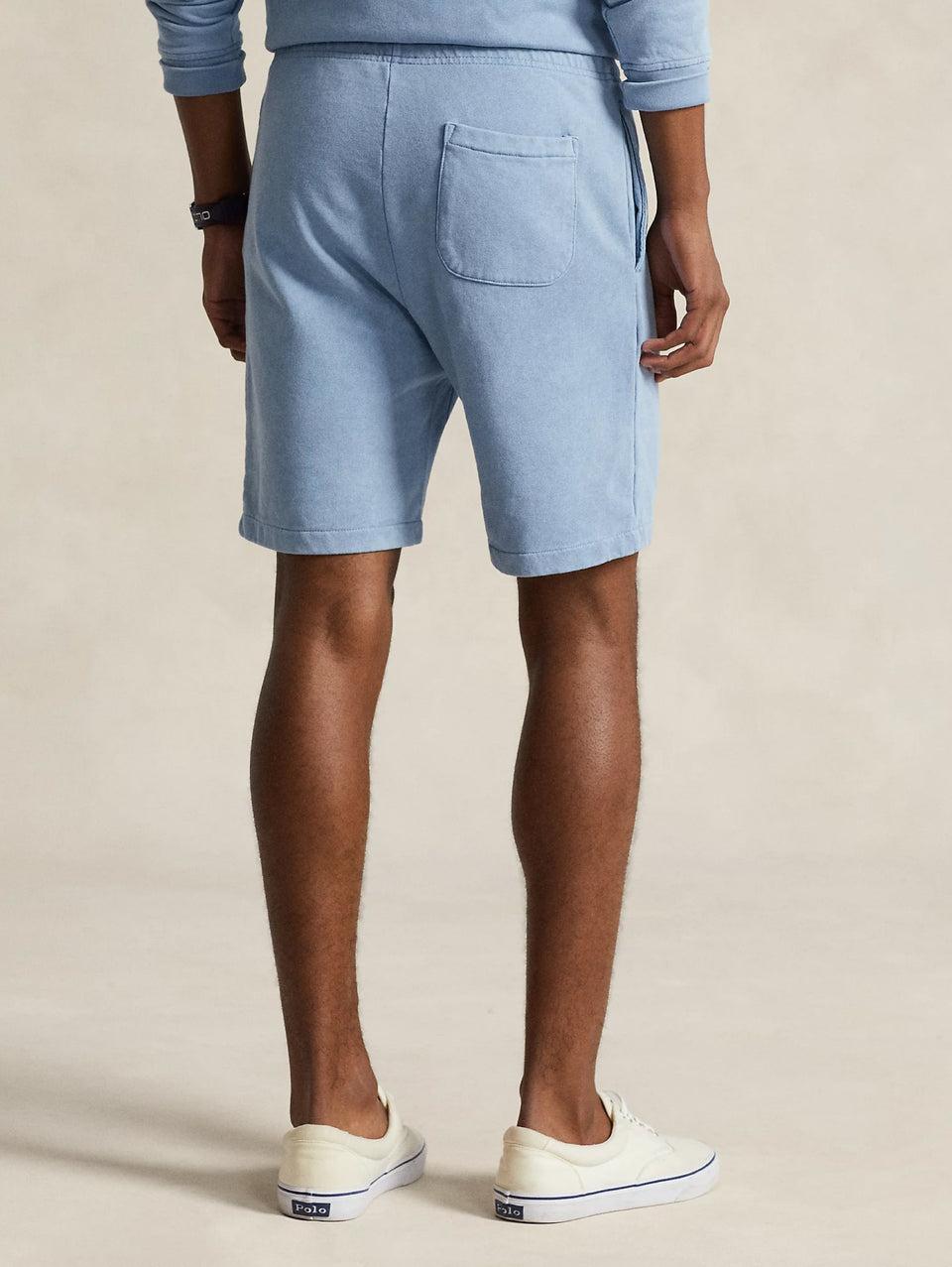 RALPH LAUREN Shorts in Cotone Loopback Celeste Discount Store per i nuovi prodotti