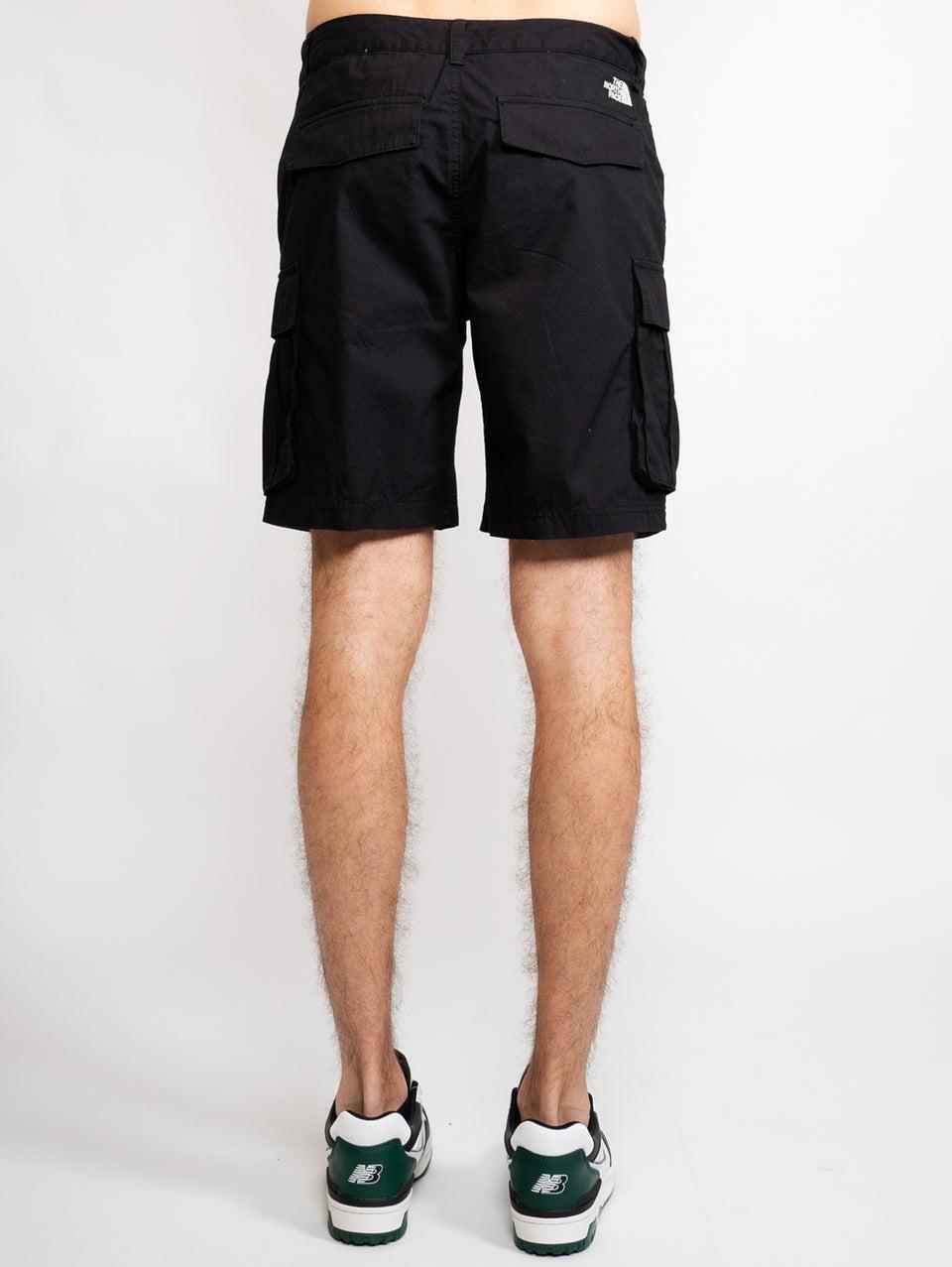 THE NORTH FACE Shorts Cargo in Cotone Ripstop Nero 50% di sconto con spedizione gratuita