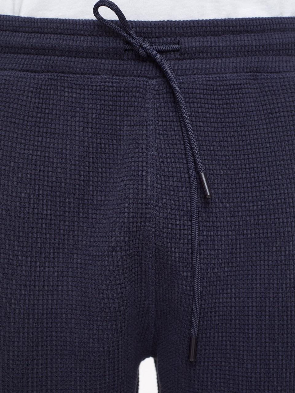 CLOSED Pantaloncini in Maglia Waffle Blu Esporta salva