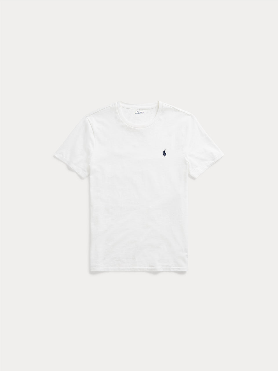 RALPH LAUREN T-shirt in Cotone Basica Bianca In Linea