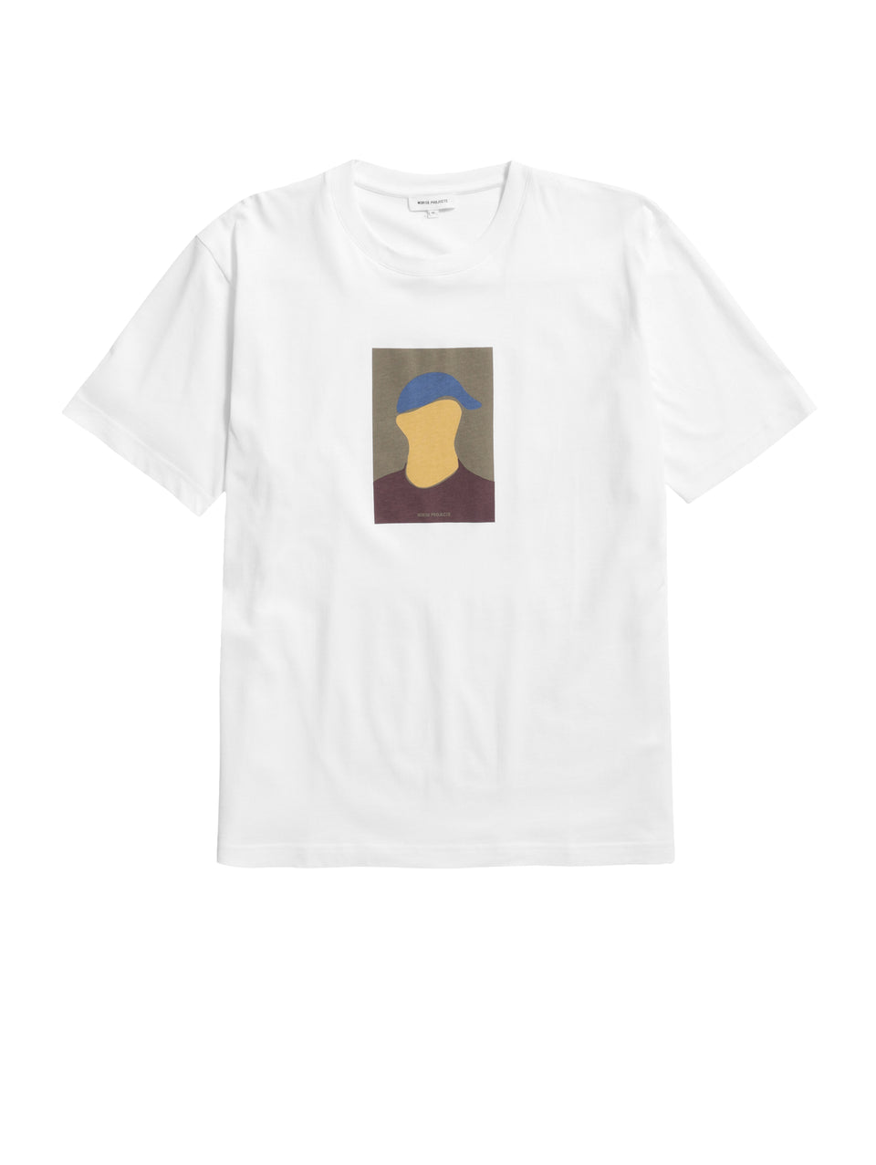 NORSE PROJECTS T-shirt con Stampa Serigrafata Bianco Promozione