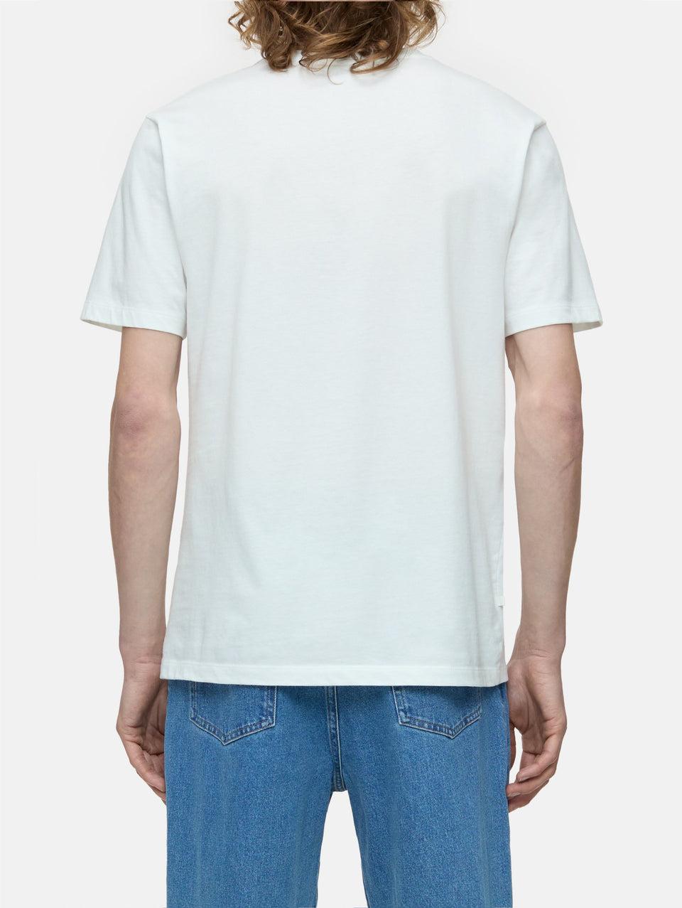 CLOSED T-shirt Girocollo in Jersey Bianco Pezzi Unici