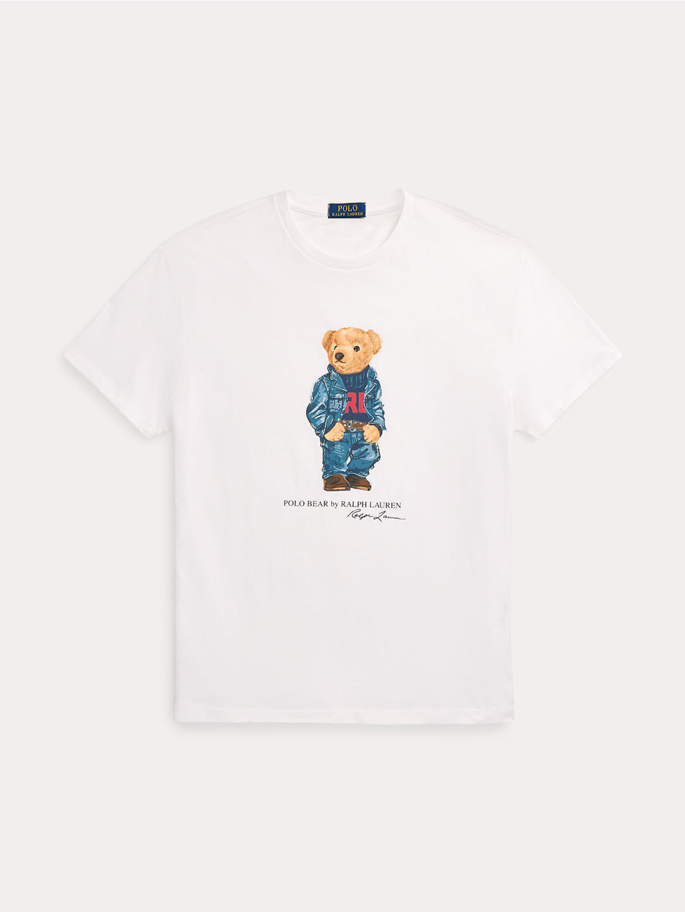 RALPH LAUREN T-shirt Girocollo Polo Bear Bianco Negozi Online