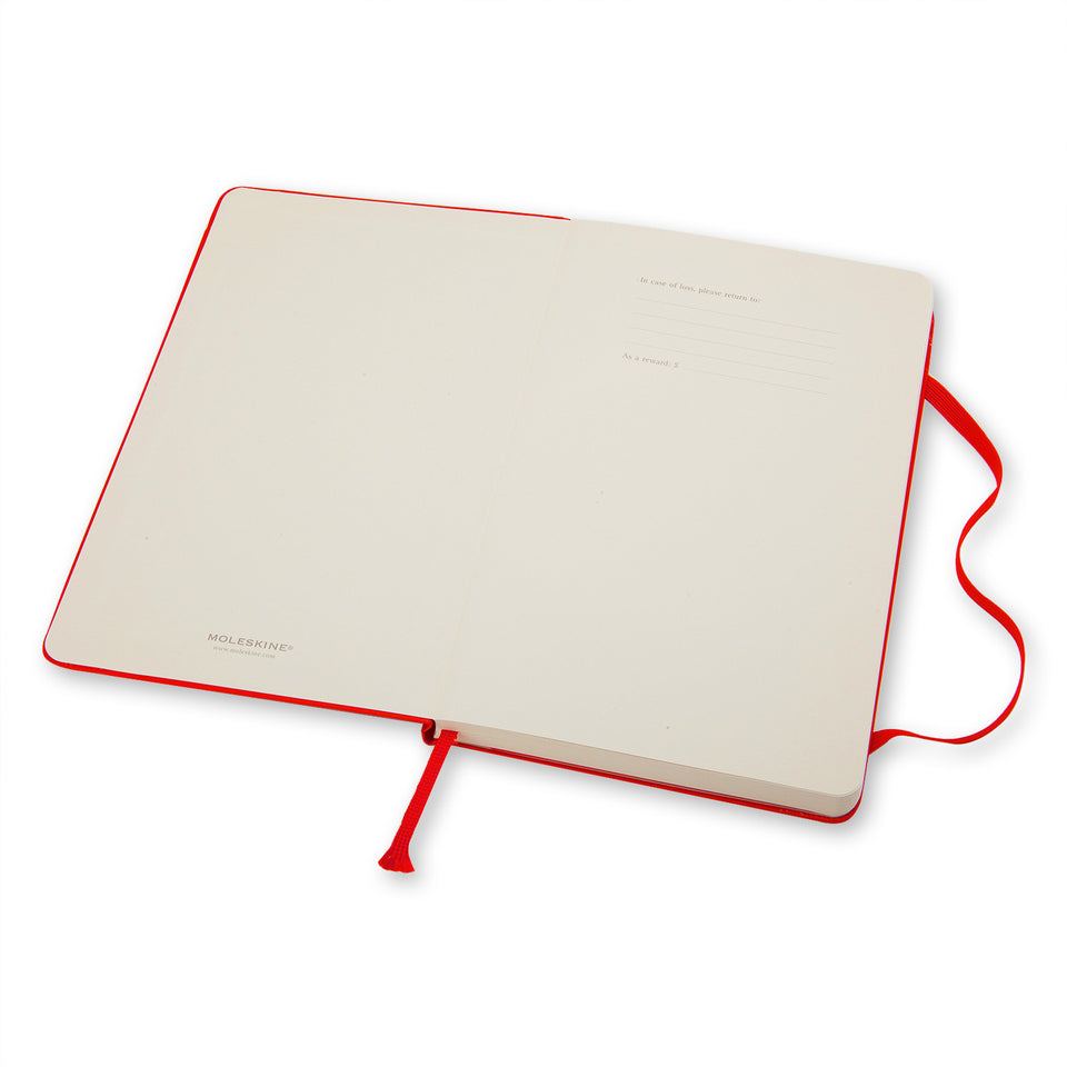 MOLESKINE Taccuino rosso a righe hard - Large QP060R ROSSO Affare Del Giorno
