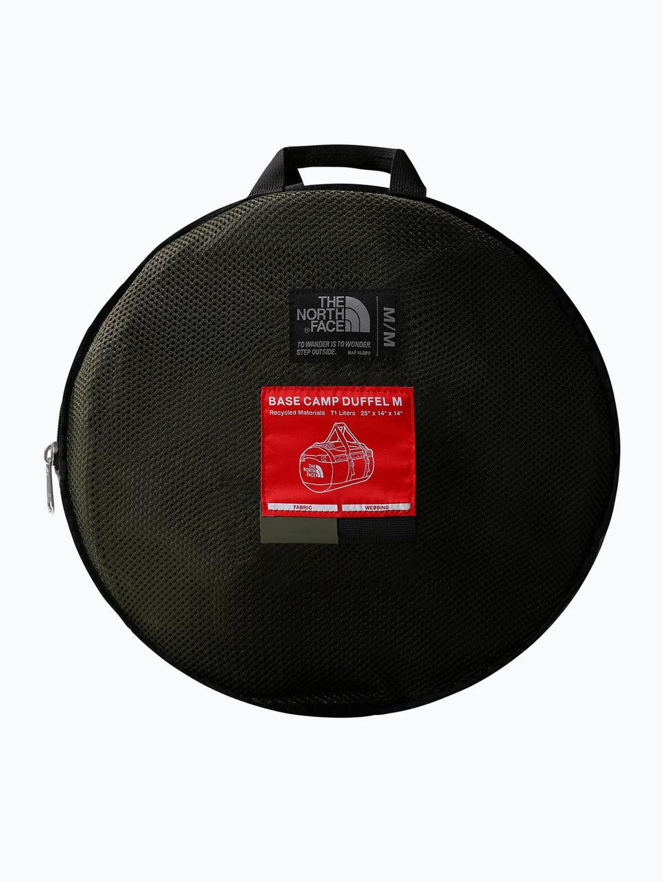 THE NORTH FACE Borsone in Nylon Misura M Verde Presa