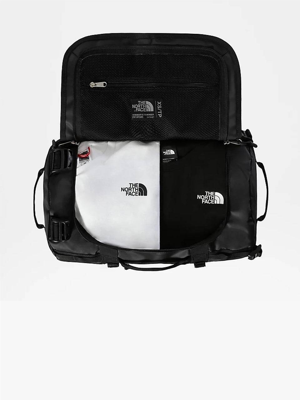 THE NORTH FACE Borsone in Nylon Laminato XS Nero Sconto