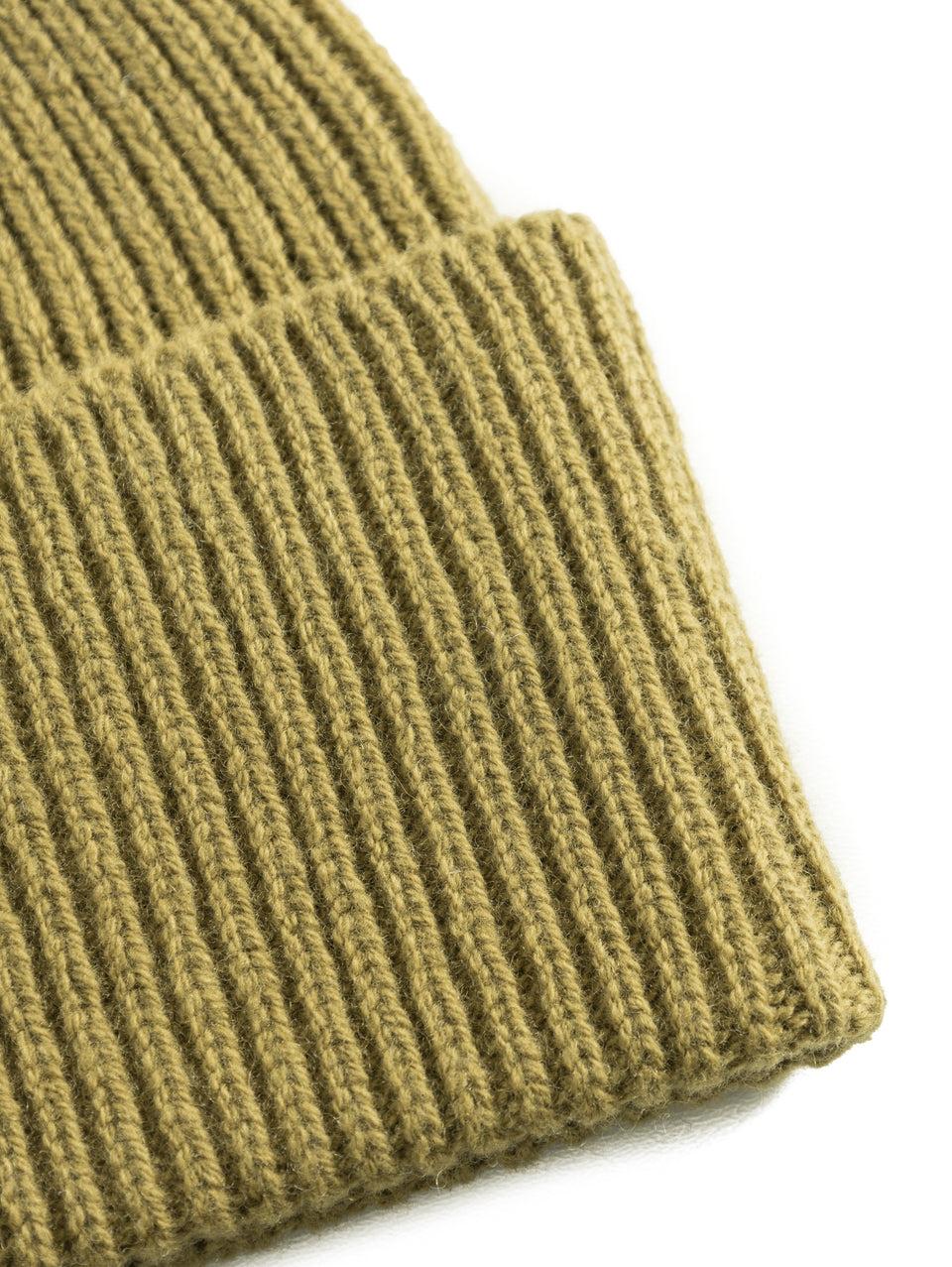NORSE PROJECTS Berretto in Lana a Coste Verde Shopping online