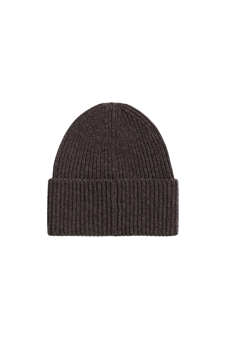 NORSE PROJECTS Capello Beanie in Lana Merinos Marrone Offerta Pasqua
