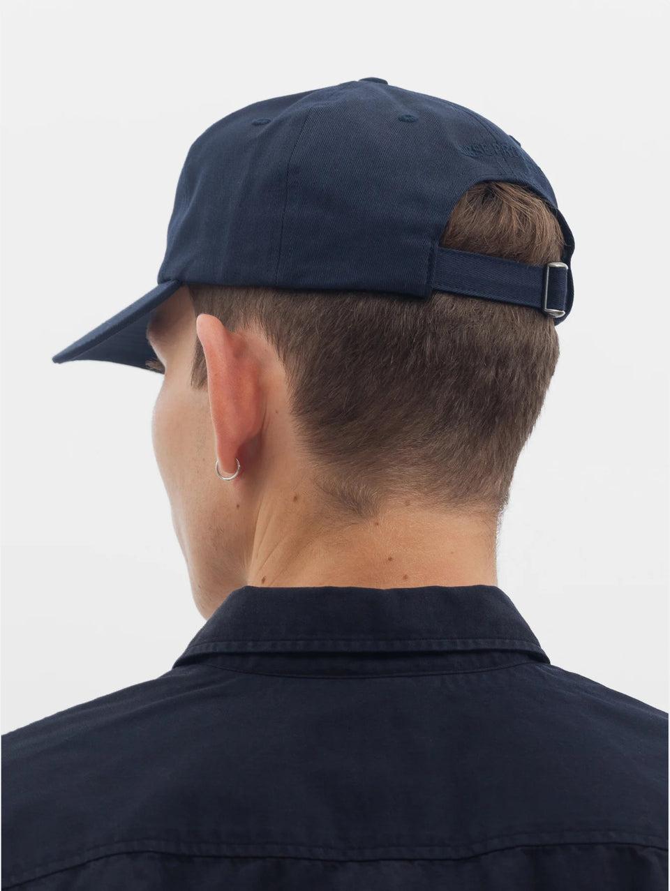 NORSE PROJECTS Cappello con Visiera in Cotone Blu Offerta per la Festa della Mamma