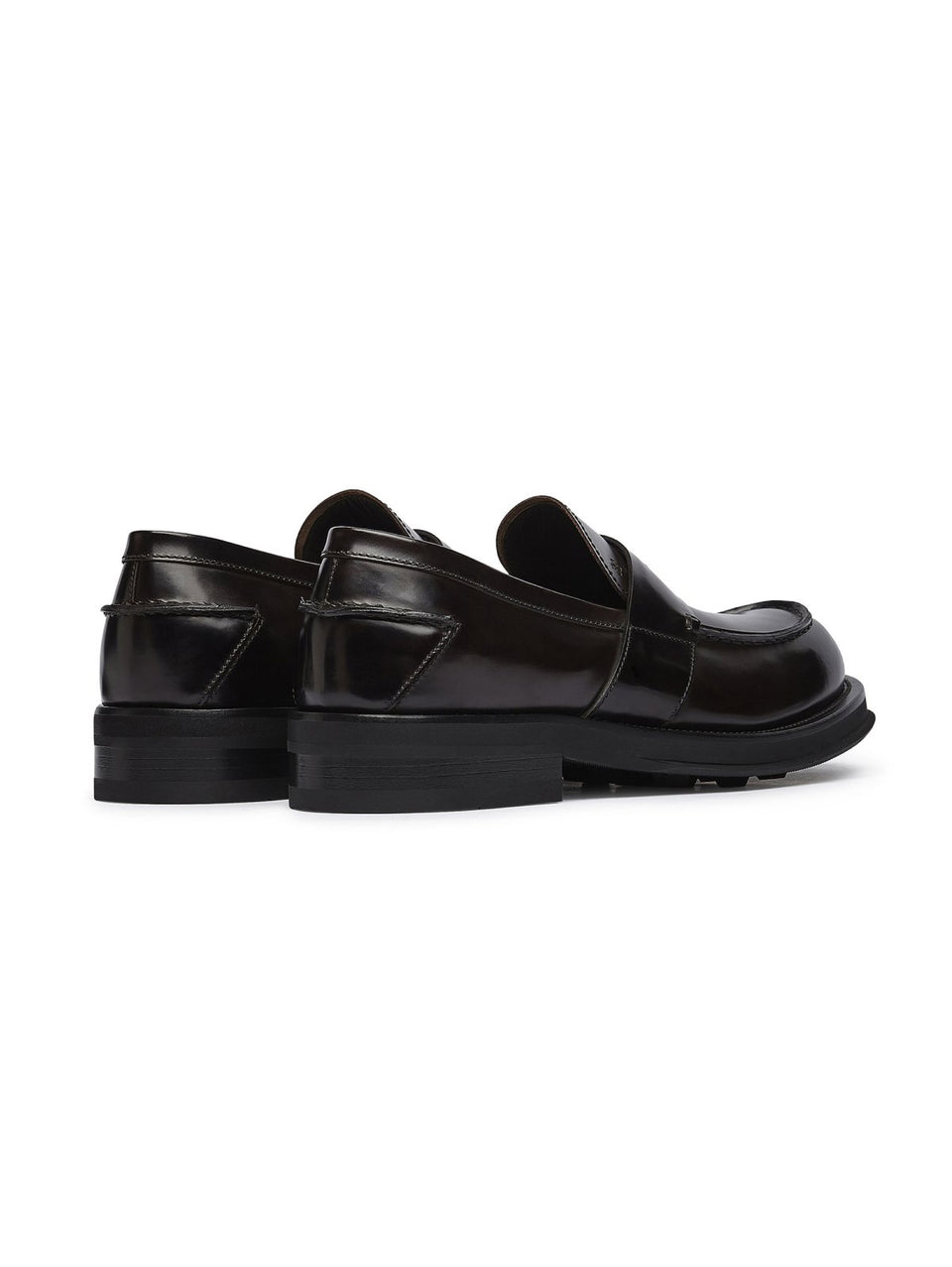 FABI Mocassino Penny Loafer con Suola in Gomma Testa di Moro Sconti VIP