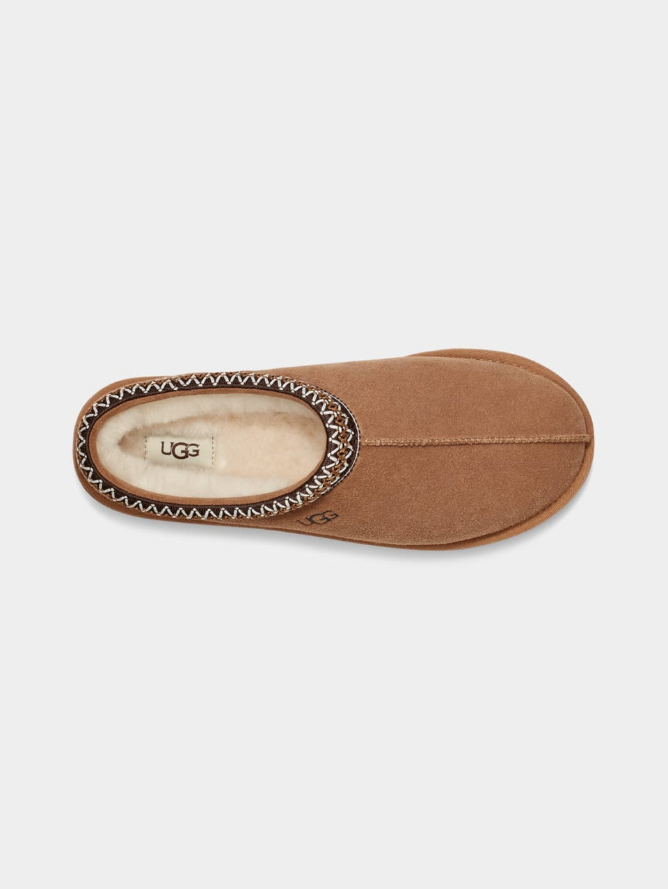 UGG Ciabatte in Camoscio Tasman da Uomo Castagna Fino al 65% di sconto