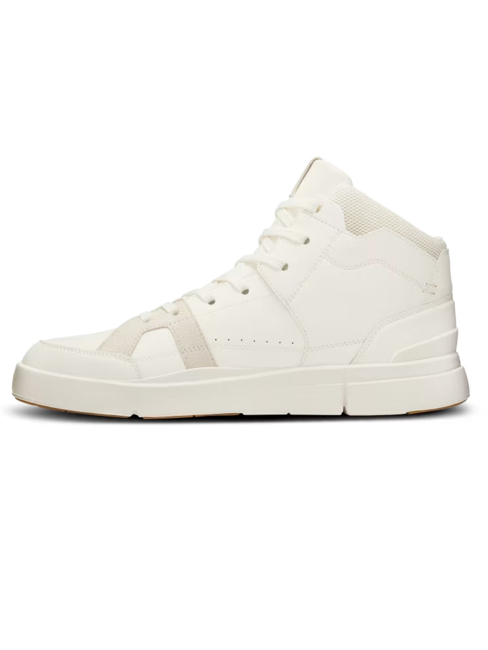 ON RUNNING Sneakers Alte The Rogers Clubhouse Mid Bianco/Sabbia Offerta speciale della fabbrica