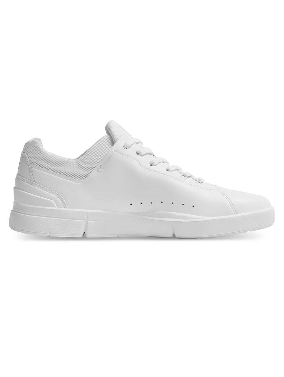 ON RUNNING Sneakers The Rogers Advantage in Pelle Vegana Bianco Sostegno trimestrale