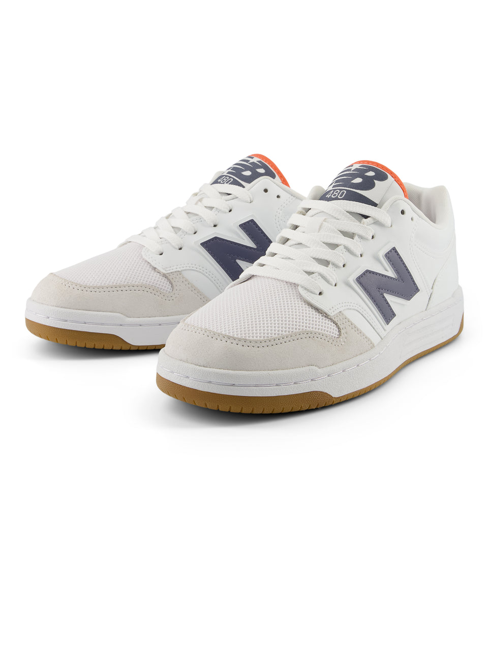 NEW BALANCE Sneakers Basse da Basket 480 Bianco Presa