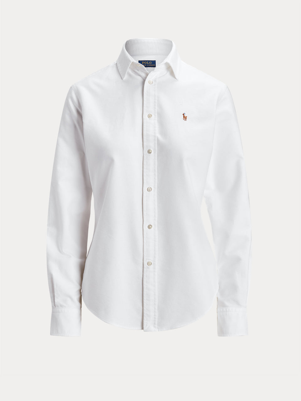 RALPH LAUREN Camicia Slim Fit in Oxford Bianco Discount Store per i nuovi prodotti
