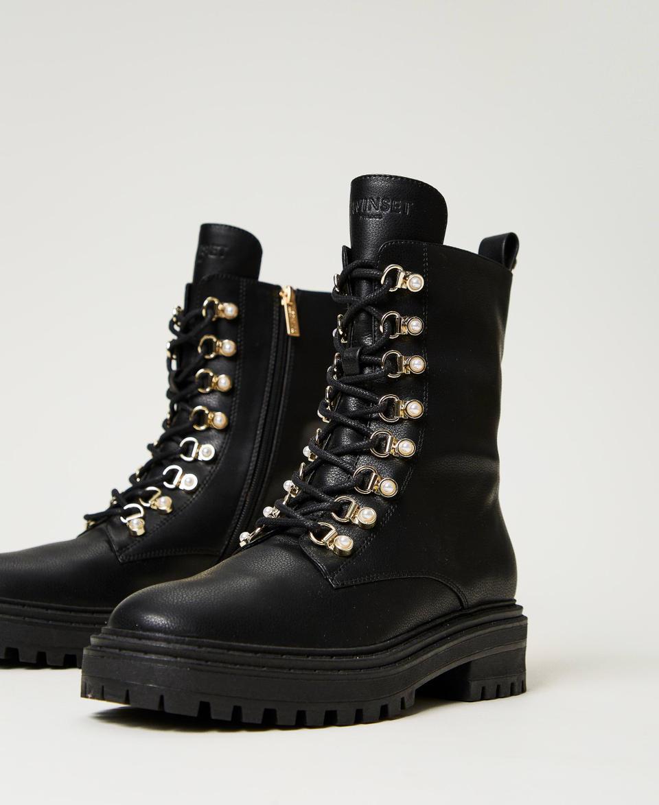 Twin Set Anfibi trekking con perle Offerte giornaliere
