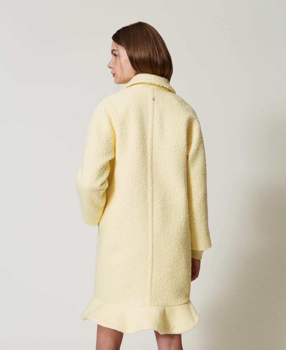 Twin Set Cappotto in panno arricciato ACQUISTA ORA