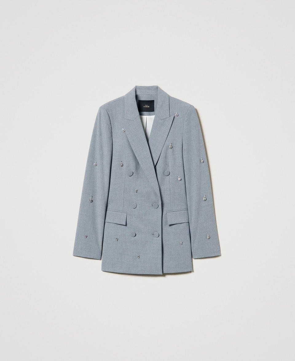 Twin Set Giacca blazer con ricami a mano Offerta speciale della fabbrica