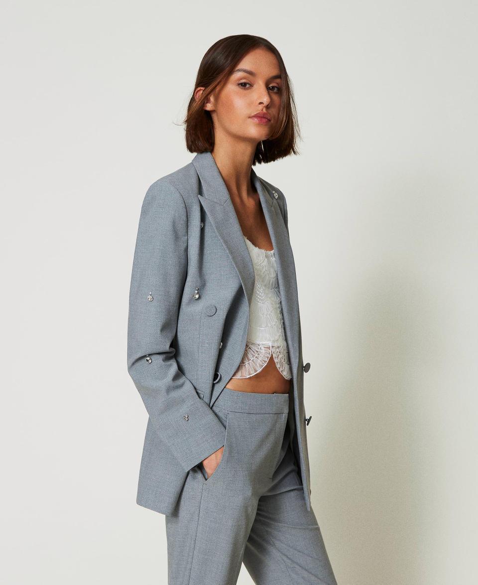 Twin Set Giacca blazer con ricami a mano Offerta speciale della fabbrica