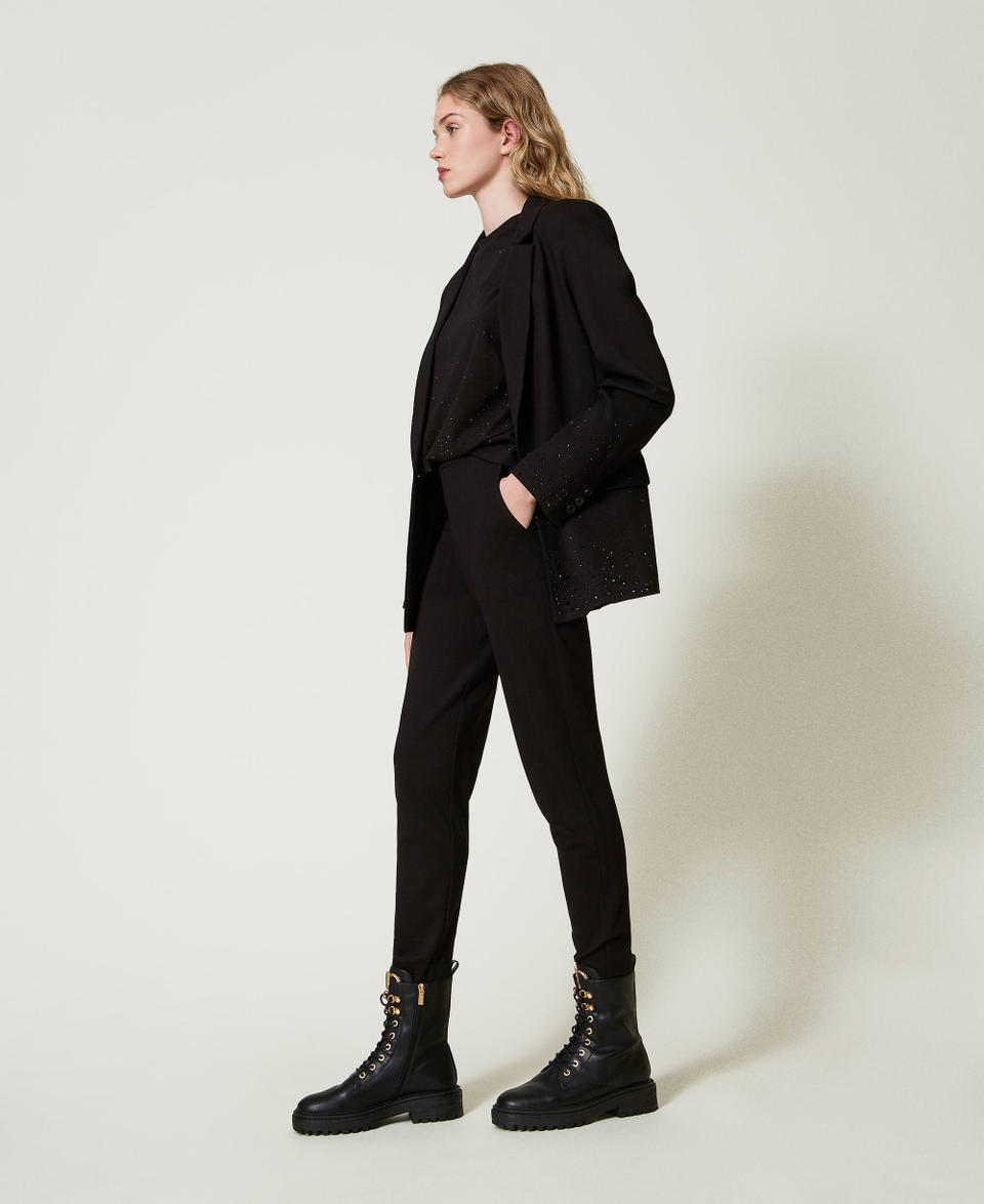 Twin Set Pantaloni a sigaretta con elastico Limitato a 3 giorni