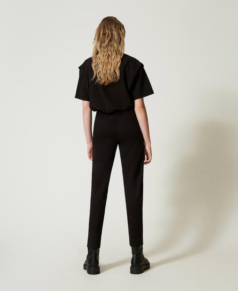Twin Set Pantaloni a sigaretta con elastico Limitato a 3 giorni